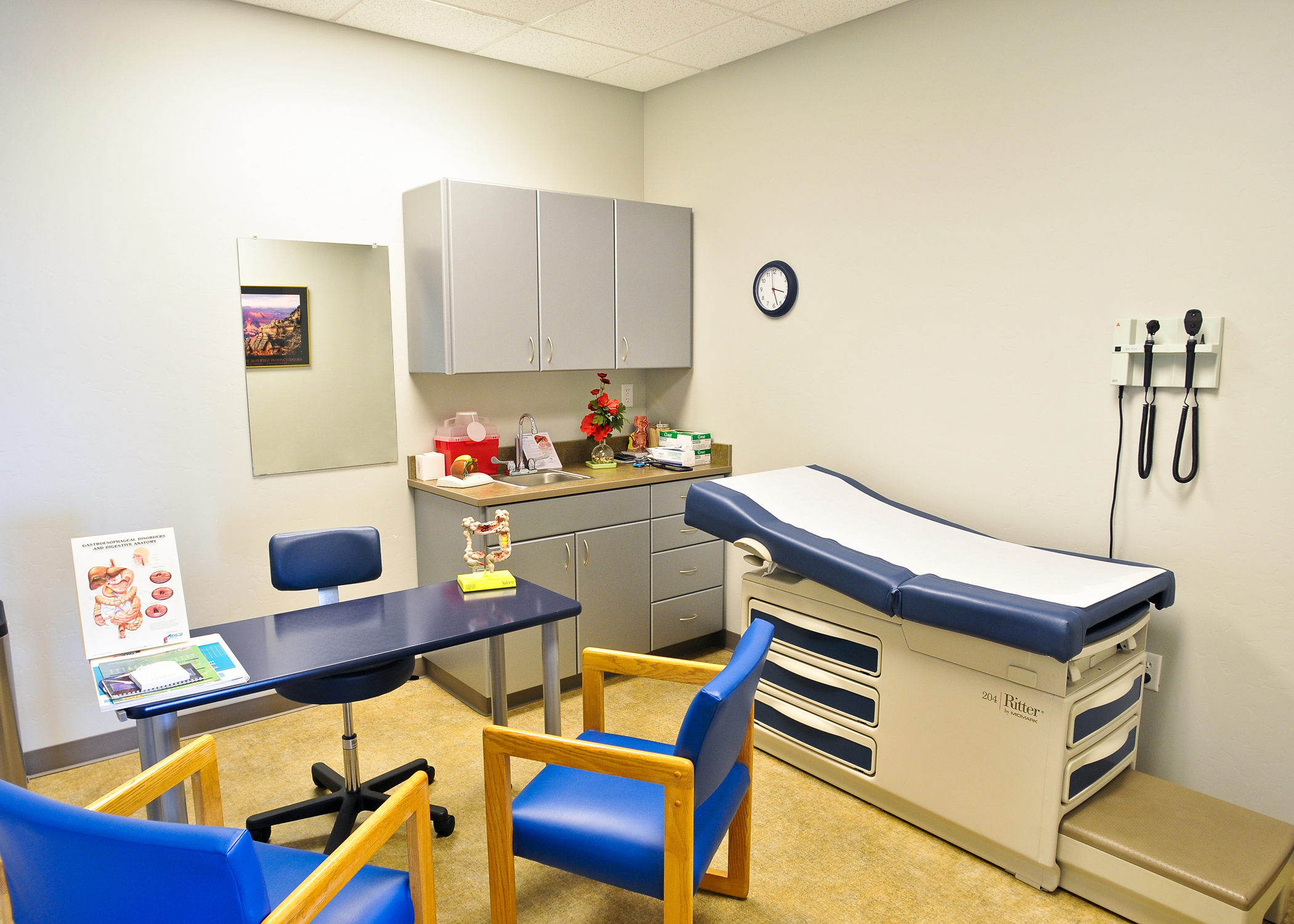 gastroenterologist exam room